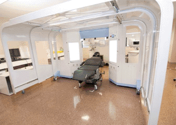 Imagen: La cabina Arc Sterile (modo abierto) (Foto cortesía de IMEX).